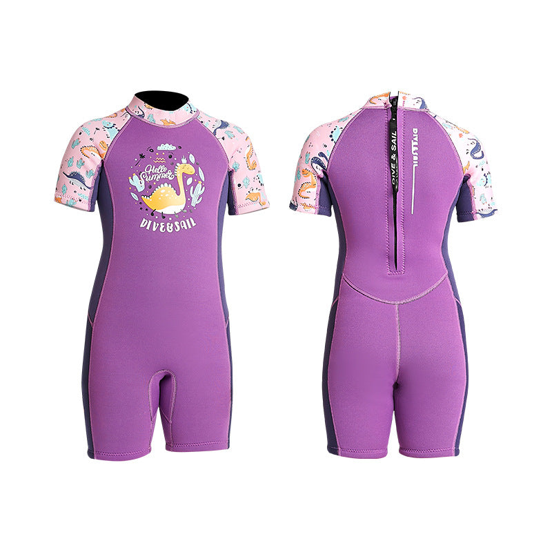 kids short wetsuit for girls