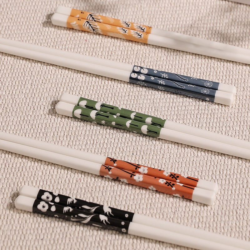 Ceramic Chopsticks 5 pairs Set