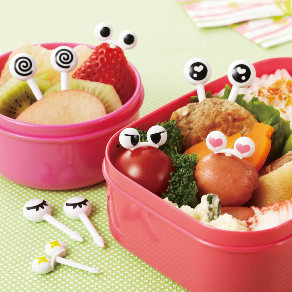 Lunch Box Accessories Eyes Food Pick2 10pcs