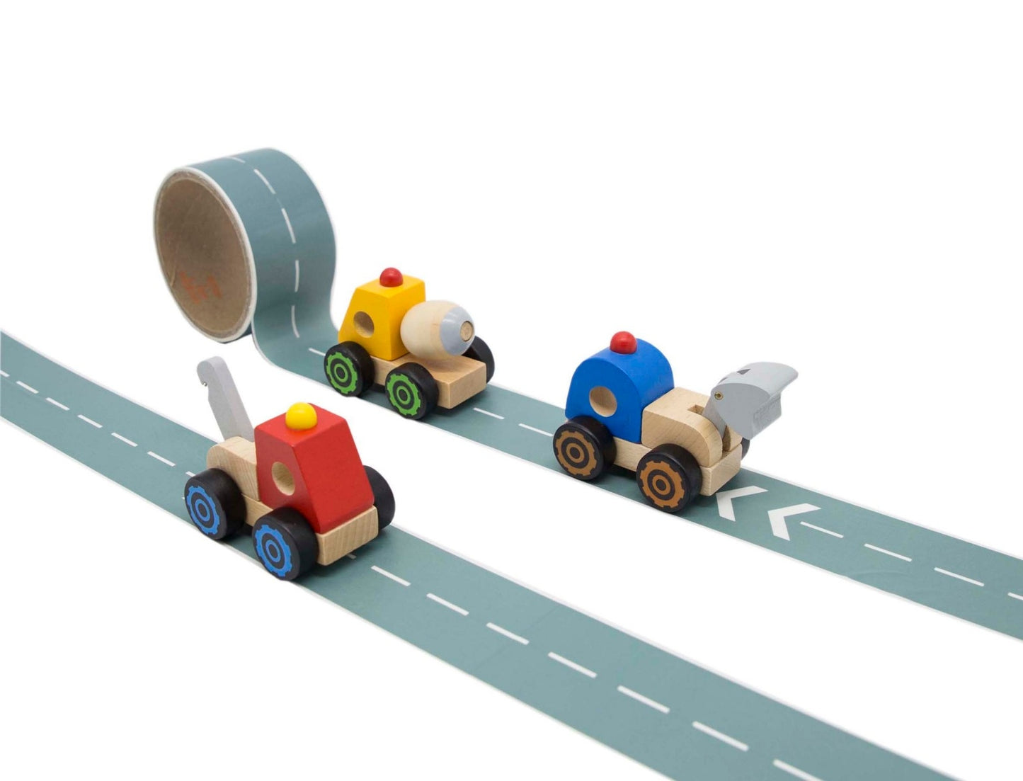 Wooden Transport with Adhesive Tape