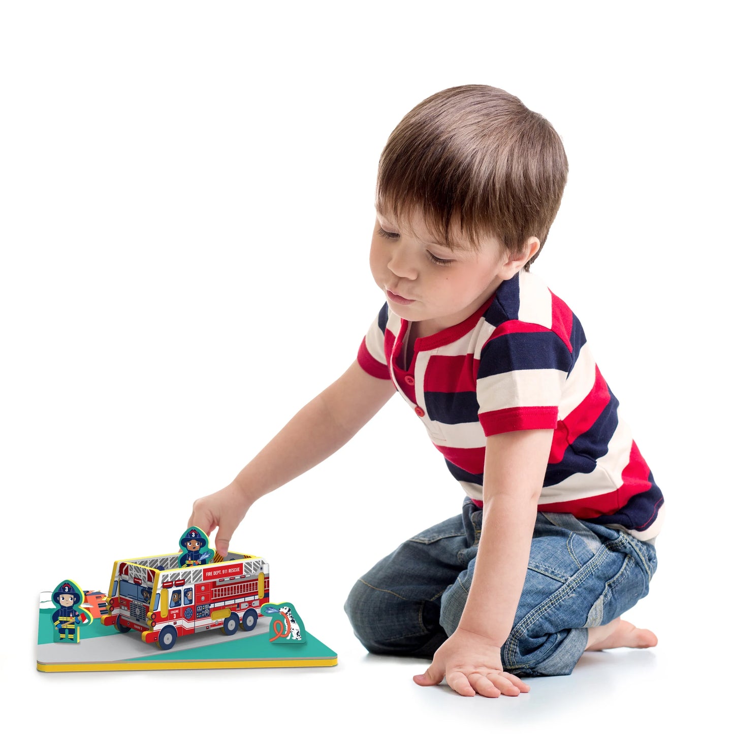 Storytime Puzzle and Toy 2 in 1 - Fire Truck