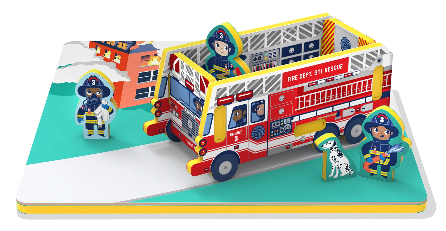 Storytime Puzzle and Toy 2 in 1 - Fire Truck