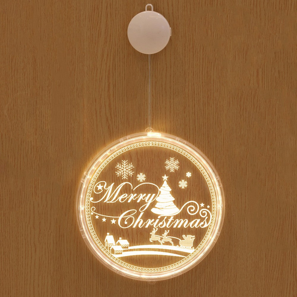 Christmas Lights, 3D Window Decoration Light