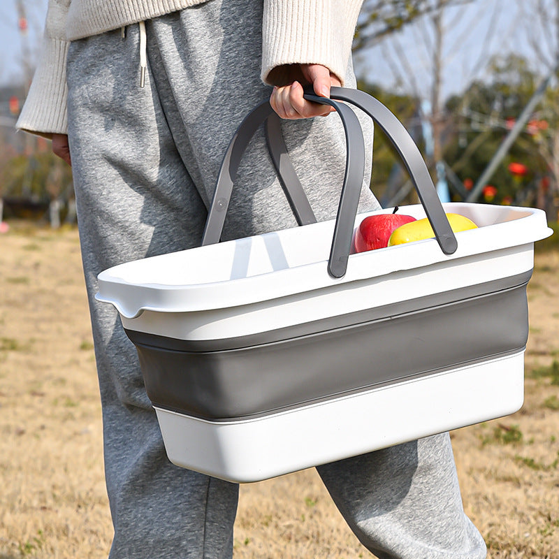 2 in 1 Foldable Picnic Basket Table Set