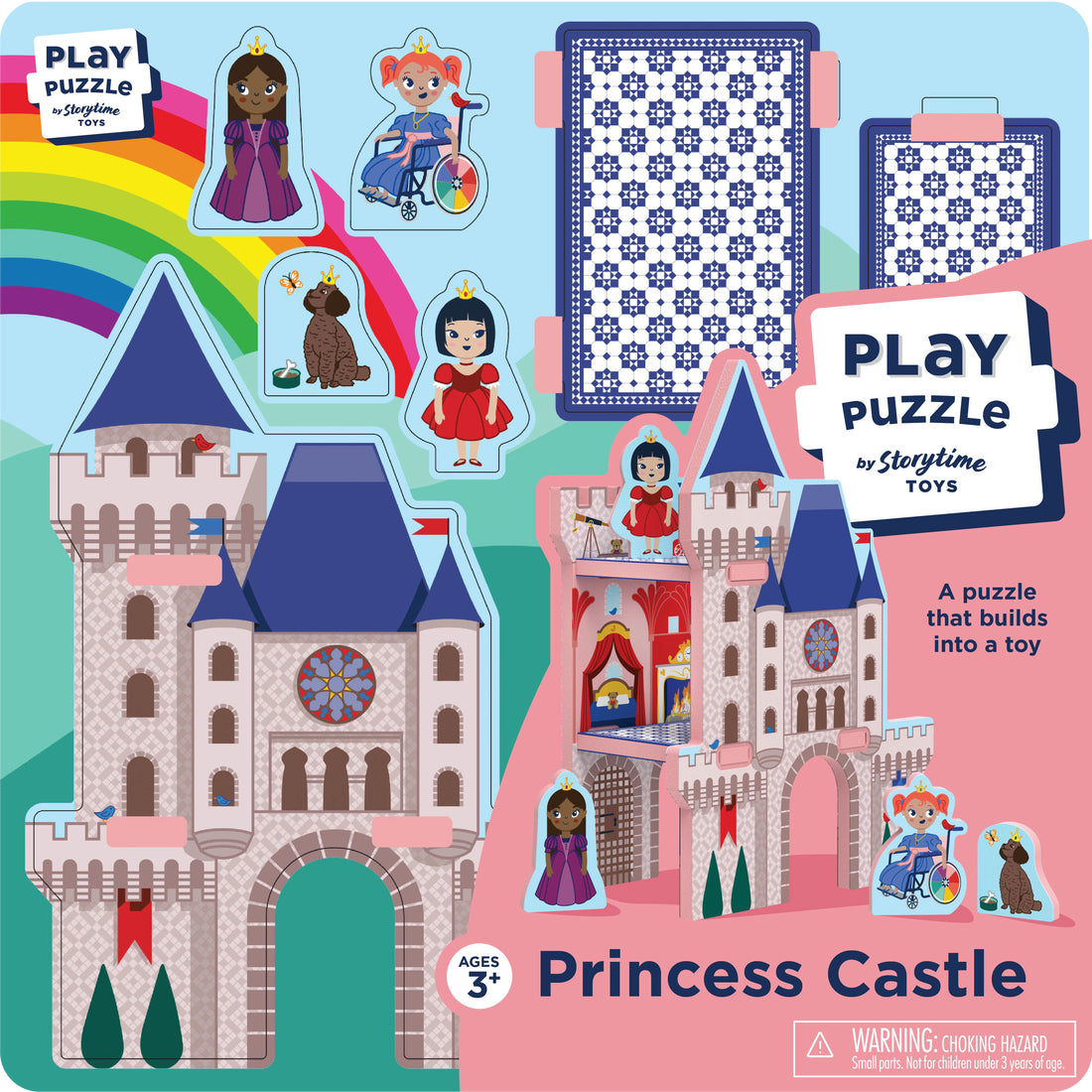 Storytime Puzzle and Toy 2 in 1 - Princess Castle