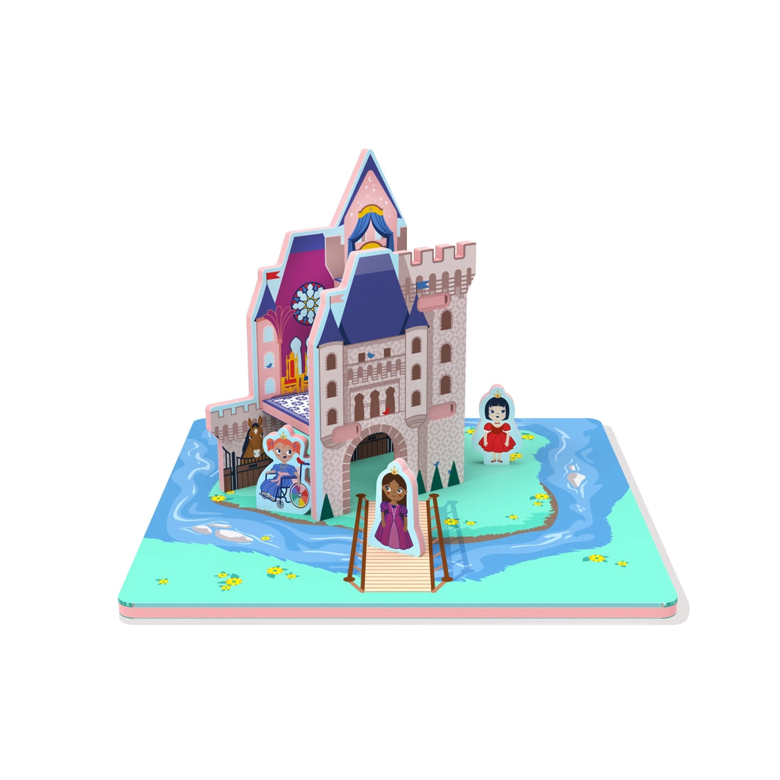 Storytime Puzzle and Toy 2 in 1 - Princess Castle