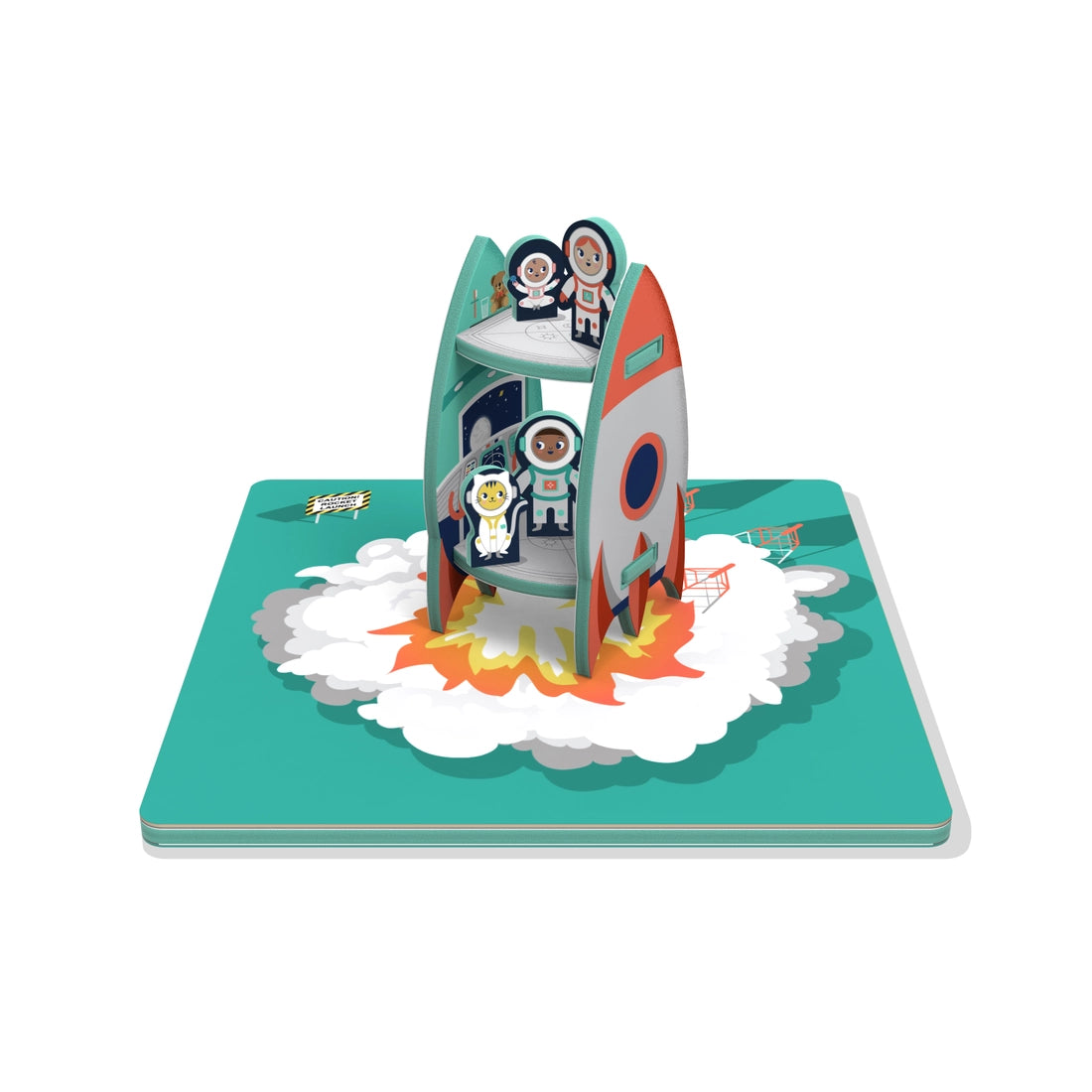 Storytime Puzzle and Toy 2 in 1 - Spaceship