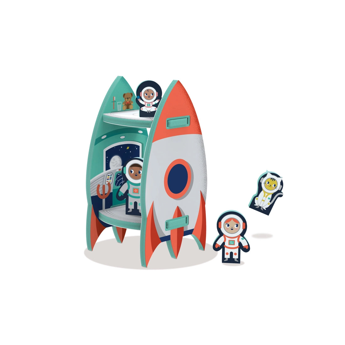 Storytime Puzzle and Toy 2 in 1 - Spaceship